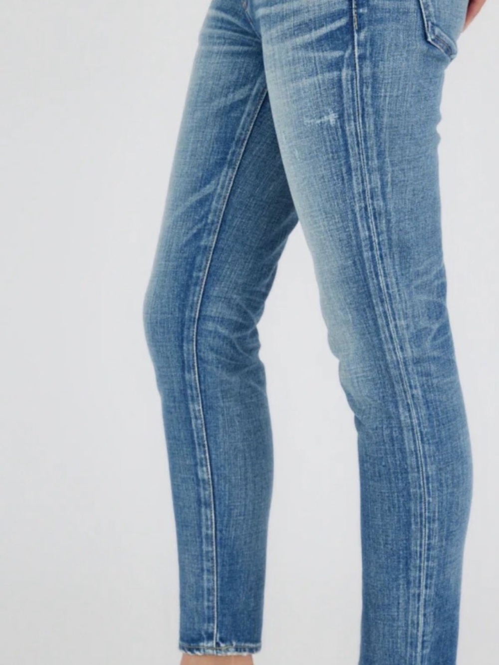 Moussy Faded Blue Skinny Jeans - Picture 3 of 11